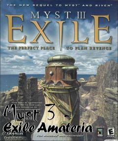 Box art for Myst 3 - Exile