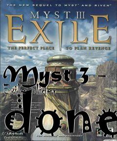 Box art for Myst 3 - Exile