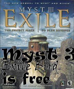 Box art for Myst 3 - Exile