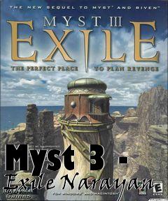 Box art for Myst 3 - Exile