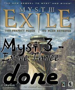 Box art for Myst 3 - Exile