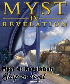 Box art for Myst 4: Revelation