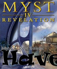 Box art for Myst 4: Revelation