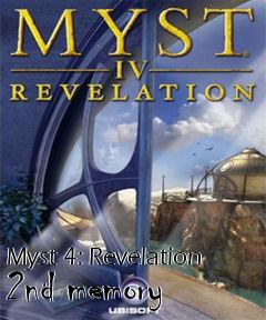 Box art for Myst 4: Revelation