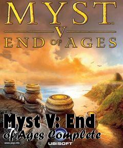 Box art for Myst V: End of Ages