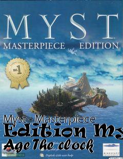 Box art for Myst - Masterpiece Edition