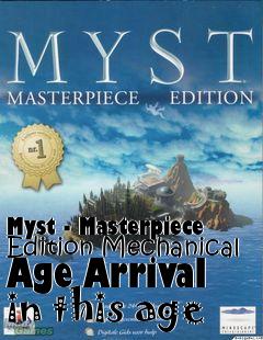 Box art for Myst - Masterpiece Edition