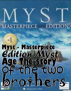 Box art for Myst - Masterpiece Edition