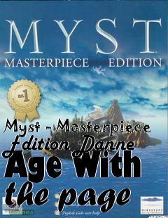 Box art for Myst - Masterpiece Edition