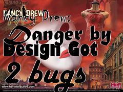 Box art for Nancy Drew: Danger by Design