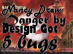 Box art for Nancy Drew: Danger by Design