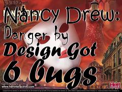 Box art for Nancy Drew: Danger by Design