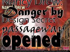 Box art for Nancy Drew: Danger by Design