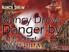 Box art for Nancy Drew: Danger by Design