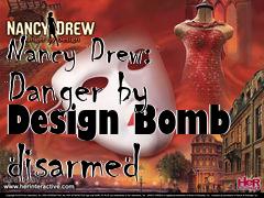 Box art for Nancy Drew: Danger by Design