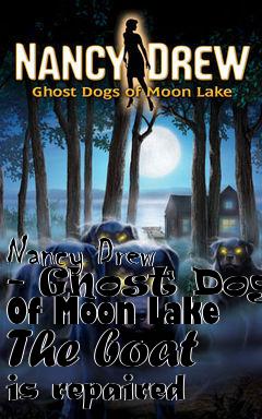 Box art for Nancy Drew - Ghost Dogs Of Moon Lake