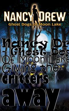 Box art for Nancy Drew - Ghost Dogs Of Moon Lake