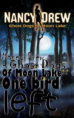 Box art for Nancy Drew - Ghost Dogs Of Moon Lake