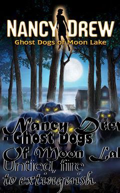 Box art for Nancy Drew - Ghost Dogs Of Moon Lake