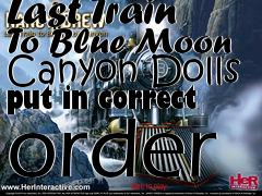 Box art for Nancy Drew: Last Train To Blue Moon Canyon