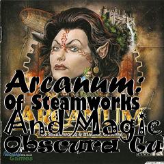 Box art for Arcanum: Of Steamworks And Magic Obscura