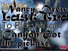 Box art for Nancy Drew: Last Train To Blue Moon Canyon