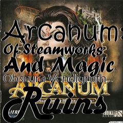 Box art for Arcanum: Of Steamworks And Magic Obscura