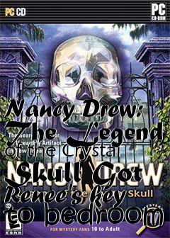 Box art for Nancy Drew: The Legend of the Crystal Skull