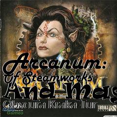 Box art for Arcanum: Of Steamworks And Magic Obscura