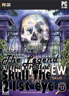 Box art for Nancy Drew: The Legend of the Crystal Skull