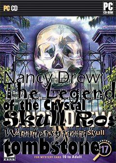 Box art for Nancy Drew: The Legend of the Crystal Skull