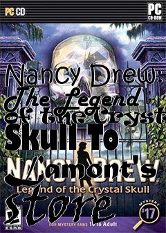 Box art for Nancy Drew: The Legend of the Crystal Skull