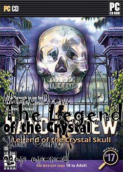 Box art for Nancy Drew: The Legend of the Crystal Skull