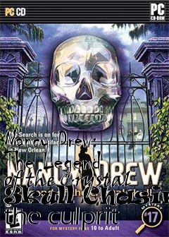 Box art for Nancy Drew: The Legend of the Crystal Skull