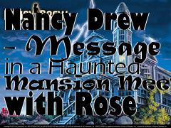 Box art for Nancy Drew - Message in a Haunted Mansion