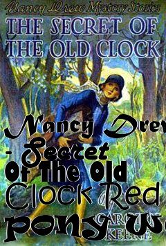 Box art for Nancy Drew - Secret Of The Old Clock