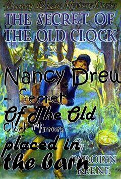 Box art for Nancy Drew - Secret Of The Old Clock