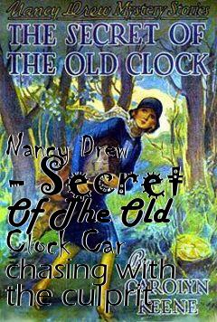 Box art for Nancy Drew - Secret Of The Old Clock