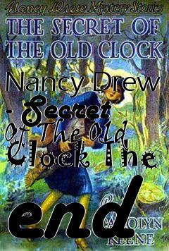 Box art for Nancy Drew - Secret Of The Old Clock