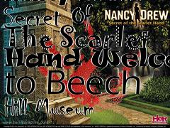 Box art for Nancy Drew: Secret Of The Scarlet Hand