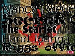 Box art for Nancy Drew: Secret Of The Scarlet Hand