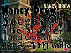 Box art for Nancy Drew: Secret Of The Scarlet Hand