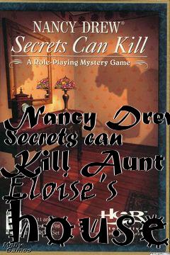 Box art for Nancy Drew Secrets can Kill