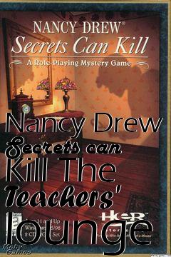 Box art for Nancy Drew Secrets can Kill