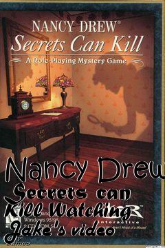 Box art for Nancy Drew Secrets can Kill