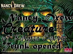 Box art for Nancy Drew: Creature of Kapu Cave