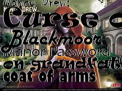 Box art for Nancy Drew: Curse of Blackmoor Manor