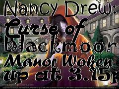 Box art for Nancy Drew: Curse of Blackmoor Manor