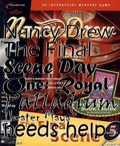 Box art for Nancy Drew The Final Scene