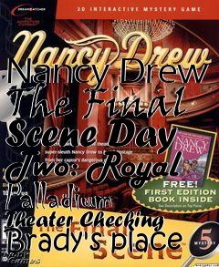 Box art for Nancy Drew The Final Scene